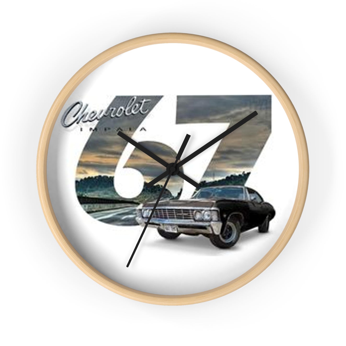 Supernatural 67 Impala, Wall Clock