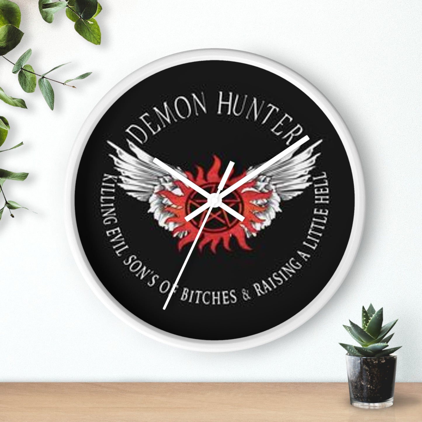 Supernatural Demon Hunter, Wall Clock