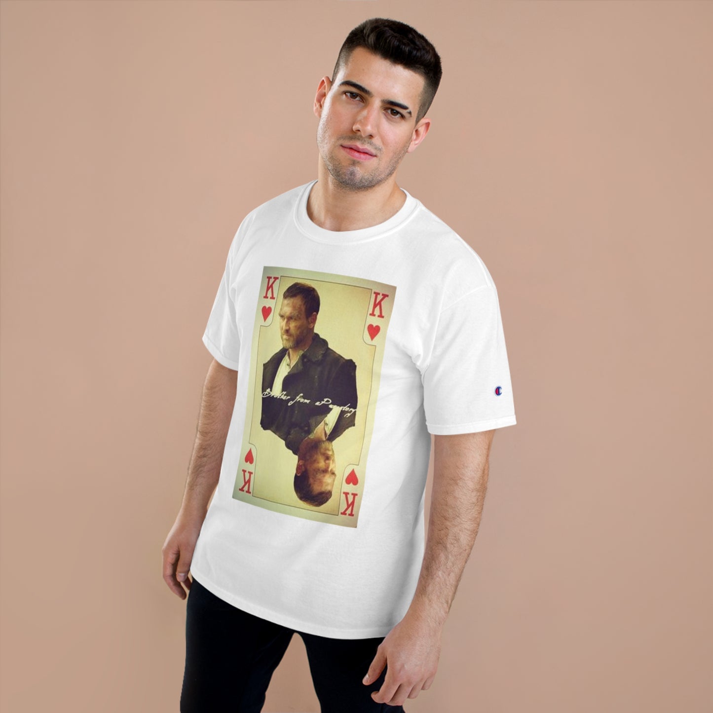 Supernatural Benny Playing Card, Champion T-Shirt
