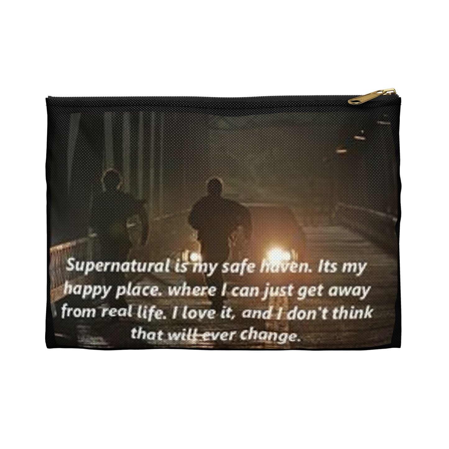 Supernatural "Safe place" black Accessory Pouch