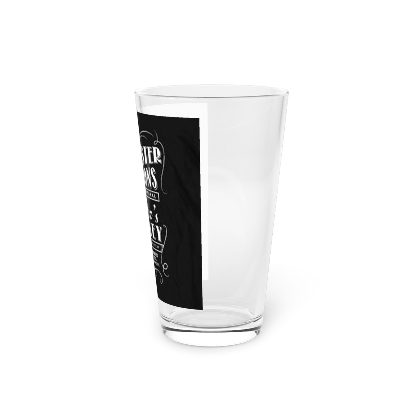 Supernatural "Hunters Whiskey" Pint Glass, 16oz