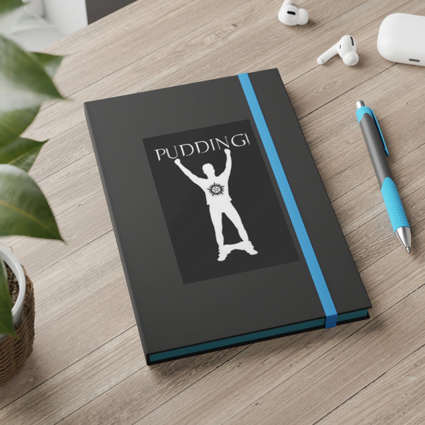 Supernatural "Pudding" Color Contrast Notebook - Ruled